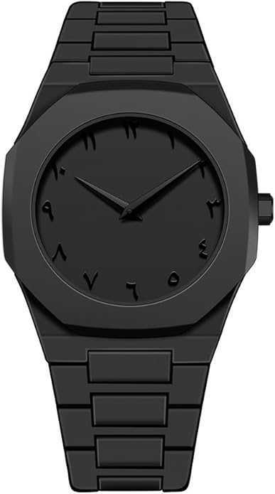 Black Arabic Aura Watch